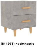 Keuze uit diverse nieuwe nachtkastjes (In doos) zie lijst, Huis en Inrichting, Ophalen, Minder dan 45 cm, ., 55 tot 70 cm