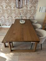 Mörbylånga eettafel + bank, Huis en Inrichting, Ophalen, Zo goed als nieuw