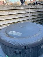 Intex PureSpa Greywood - 6 persoons, Ophalen of Verzenden, Gebruikt, Afdekzeil, Opblaasbaar