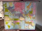 Grote schoolplaat 'Eerste Wereldoorlog', Antiek en Kunst, Antiek | Schoolplaten, Ophalen of Verzenden, Geschiedenis