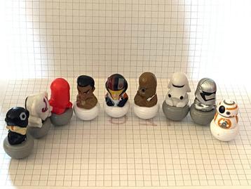 Star Wars Rollinz 9 poppetjes Starwars beschikbaar voor biedingen
