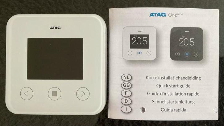 ATAG Onezone Kamerthermostaat, Doe-het-zelf en Verbouw, Thermostaten, Zo goed als nieuw, Slimme thermostaat, Ophalen of Verzenden