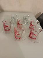 Senseo Kopjes en Schotels - 6 stuks, Ophalen of Verzenden, Overige stijlen, Kop(pen) en/of Schotel(s), Glas