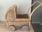 Rieten poppenwagen, Ophalen, Gebruikt, Babypop
