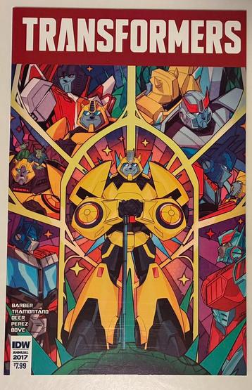 Transformers IDW Annual 2017 comic beschikbaar voor biedingen
