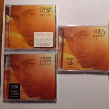 3 X uitgaves Enrique Iglesias / Euphoria, Nieuw!! beschikbaar voor biedingen