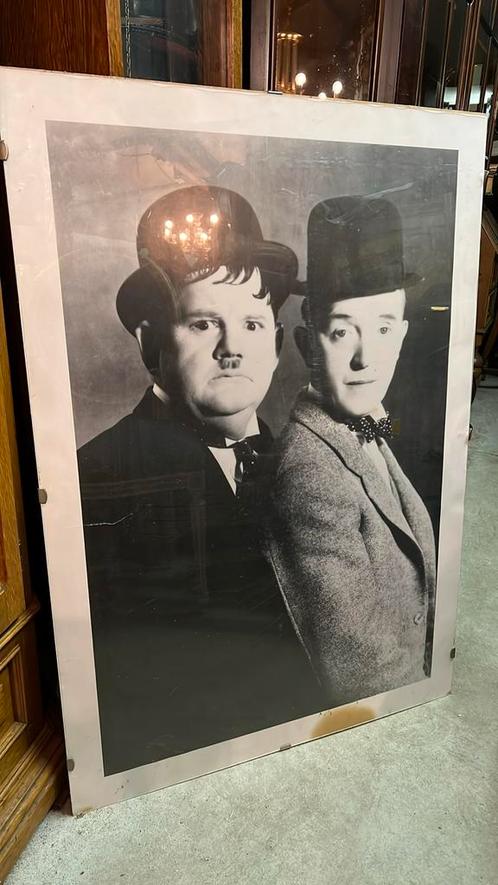 Laurel en hardy, Verzamelen, Posters, A1 t/m A3, Rechthoekig Staand, Ophalen