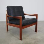 Illum Wikkelso Teak Lounge Stoel - Niels Eilersen Design, Ophalen, Gebruikt, Hout, 75 tot 100 cm