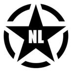 Army / Leger NL Stickers Motief 1 nu in > 60 Kleuren !
