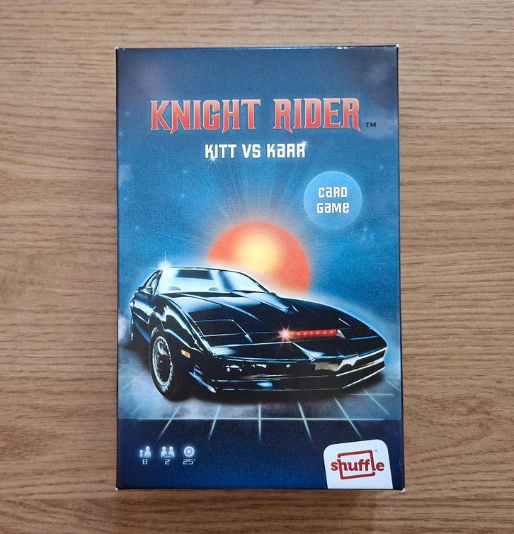 Knight Rider kaartspel, Hobby en Vrije tijd, Gezelschapsspellen | Kaartspellen, Nieuw, Een of twee spelers, Ophalen of Verzenden