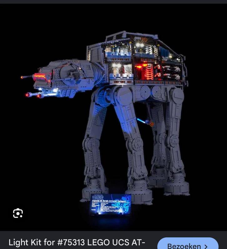 LIGHT-KIT UCS LEGO STARWARS AT-AT, Hobby en Vrije tijd, Modelbouw | Auto's en Voertuigen, Nieuw, Tank, Groter dan 1:32, Overige merken
