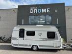 Fendt Bianco Selection 450 SF MOVER+VOORTENT+AIRCO, Caravans en Kamperen, Schokbreker, Bedrijf, Treinzit, Tot en met 4