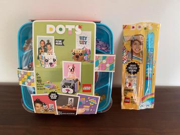 Als nieuw Lego Dots dieren foto-houder en armbandje rainbow beschikbaar voor biedingen