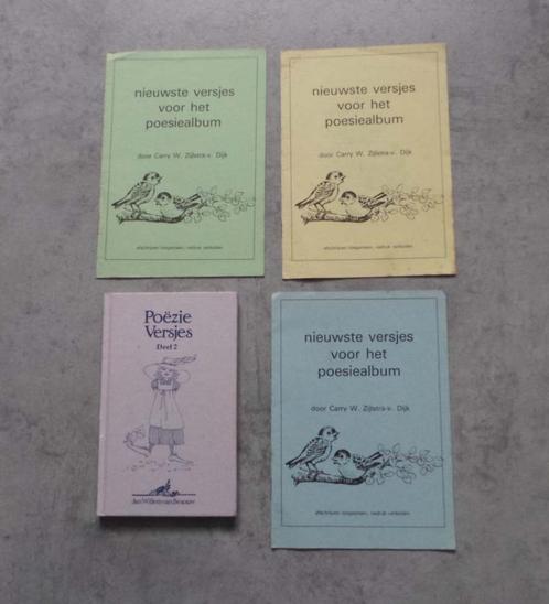 Poëzie boekjes met versjes /gedichten voor bijv. poëziealbum, Boeken, Gedichten en Poëzie, Gelezen, Meerdere auteurs, Ophalen of Verzenden