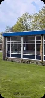 Grote Kunstof kozijnen/puien/gevels van 2013 met hr ++  glas, Ophalen, Kunststof, Raamkozijn, Zo goed als nieuw