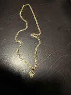 Rolex ketting goud ,  koningsketting, Sieraden, Tassen en Uiterlijk, Ophalen of Verzenden, Zo goed als nieuw, Goud, Met hanger
