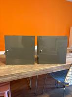 4 IKEA Kallax/Expedit inzet deurtjes - grijs, Ophalen, Zo goed als nieuw