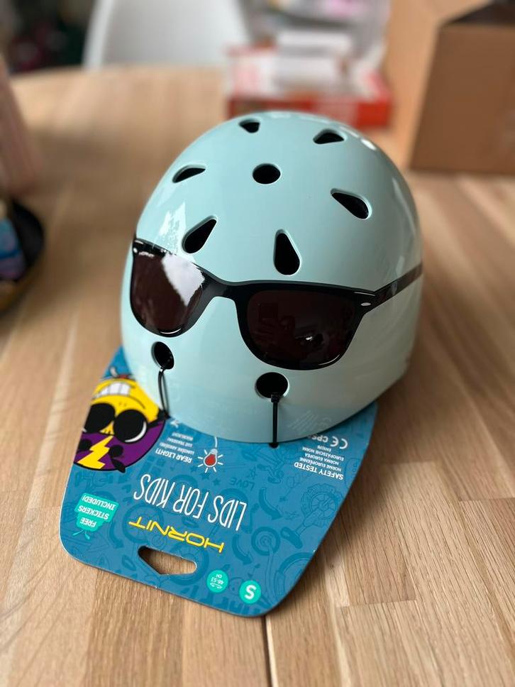 Nieuwe kinderhelmpjes, Fietsen en Brommers, Fietsaccessoires | Fietshelmen, Zo goed als nieuw, Ophalen of Verzenden