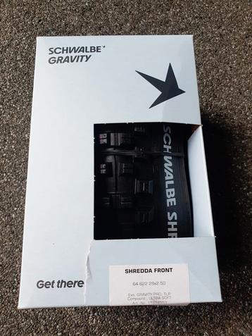 schwalbe shredda gravity front 29x2.5 nieuw mtb band beschikbaar voor biedingen