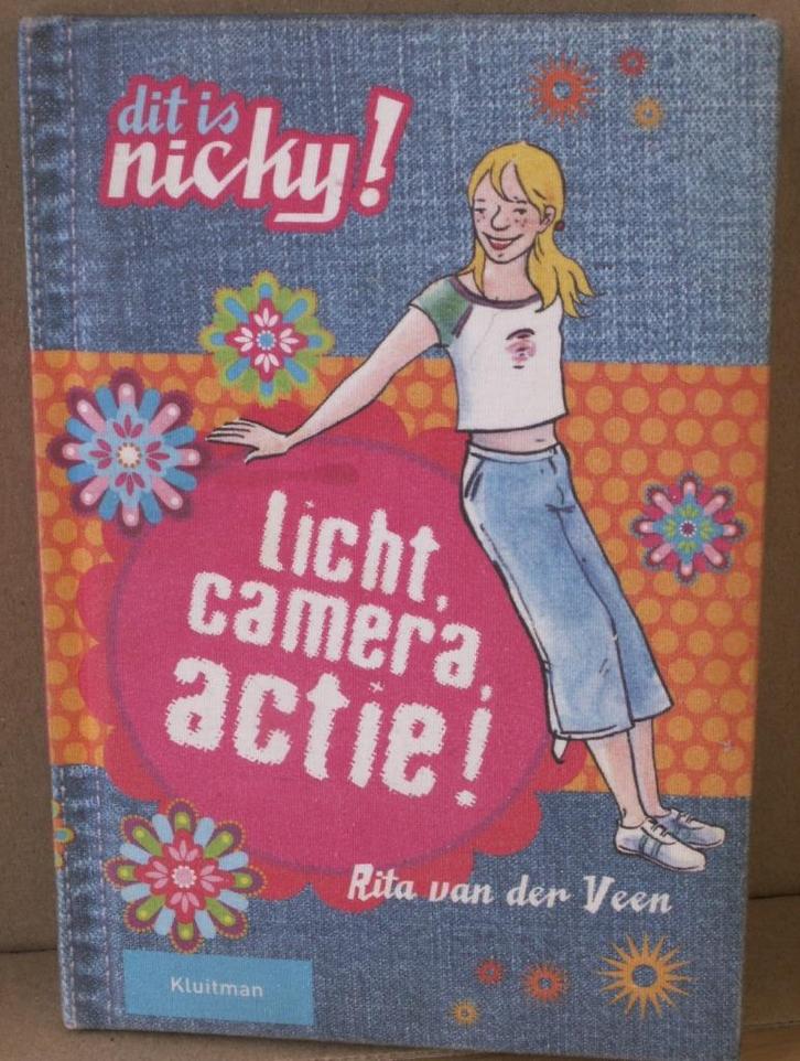 Licht, camera, actie: Rita van der Veen, Boeken, Kinderboeken | Jeugd | onder 10 jaar, Zo goed als nieuw, Fictie algemeen, Verzenden
