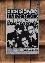 Herman brood and his Wild Romance reclamebord van metaal, Verzamelen, Info@deconoord.nl, Deco Noord, Nieuw, Ophalen of Verzenden