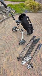 Alles in 1 Complete carbon shaft Golfset + tas en trolley, Ophalen, Gebruikt, Set, Overige merken