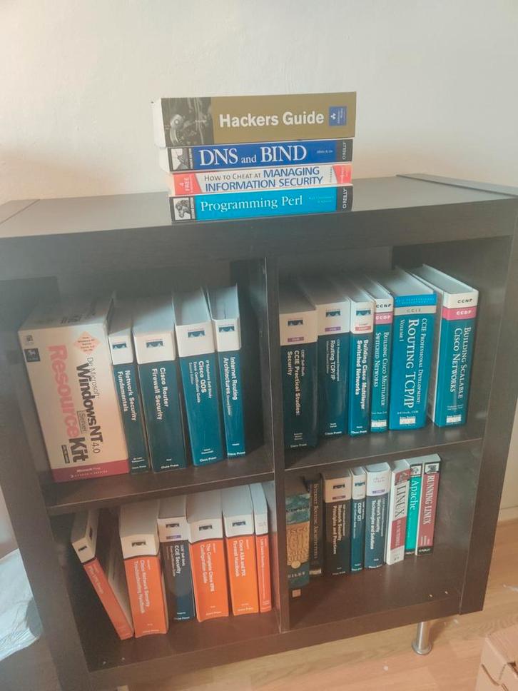 Partij cisco, network security en hackers boeken, Boeken, Studieboeken en Cursussen, Gelezen, Beta, Ophalen