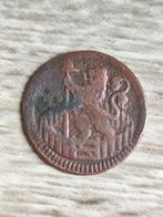 Koperen Duit 1702 – Hollandia – “New York Penny”, Ophalen of Verzenden, Vóór koninkrijk, Overige waardes