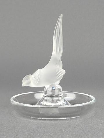 Exquise Lalique " CHARLES" Kristallen Fazant beschikbaar voor biedingen