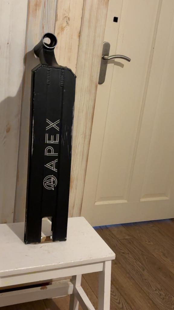 Apex boxcut stuntstep deck, Fietsen en Brommers, Steps, Zo goed als nieuw, Gewone step, Ophalen
