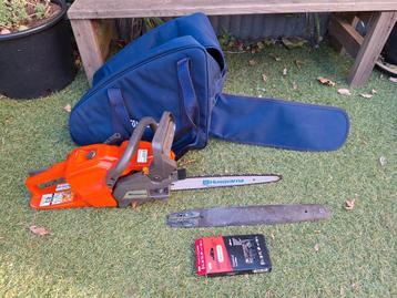 Hisqvarna kettingzaag beschikbaar voor biedingen