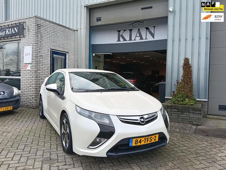 Opel Ampera 1.4 wit Parelmoer kleur, Auto's, Opel, Bedrijf, Te koop, Ampera, ABS, Airbags, Airconditioning, Bluetooth, Boordcomputer