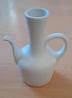 Vaas wit - Flora keramiek, Ophalen, Wit, Aardewerk of Porselein, Zo goed als nieuw