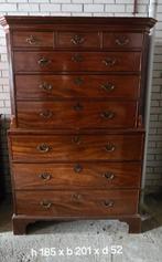 Antieke george III ladekast mahonie, Ophalen