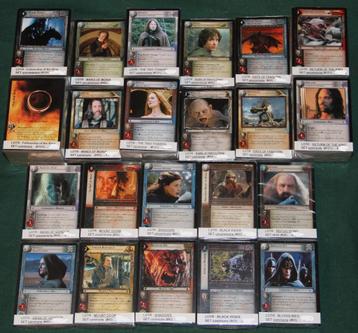 Lord of the Rings TCG (Decipher) - diverse complete setjes beschikbaar voor biedingen