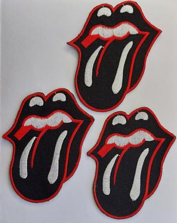 5 Rolling Stones opstrijk patches beschikbaar voor biedingen