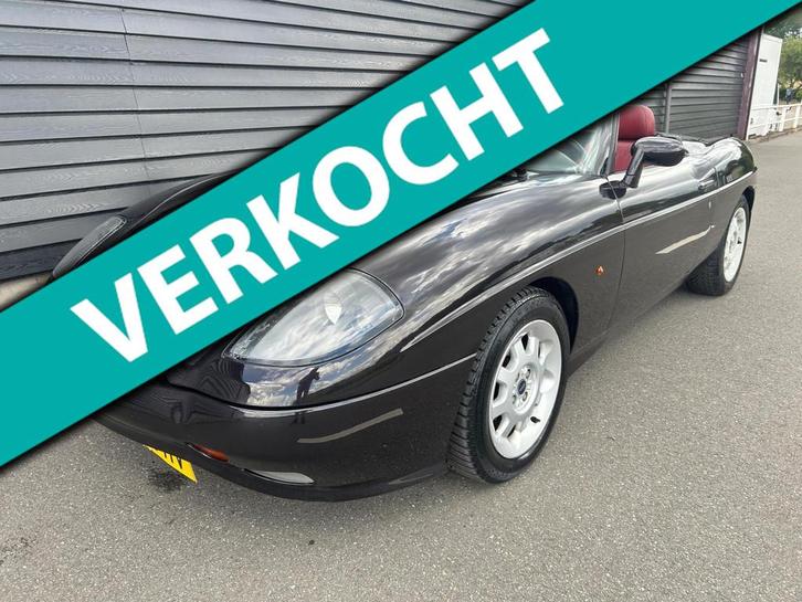 Fiat Barchetta 1.8-16V Edizione2000 Rood Leder APK 03-07-26!, Auto's, Fiat, Bedrijf, Te koop, Barchetta, ABS, Airbags, Centrale vergrendeling