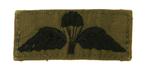 Patch Embleem paratrooper / airborne wing, Verzenden, Landmacht, Overige gebieden, Embleem of Badge
