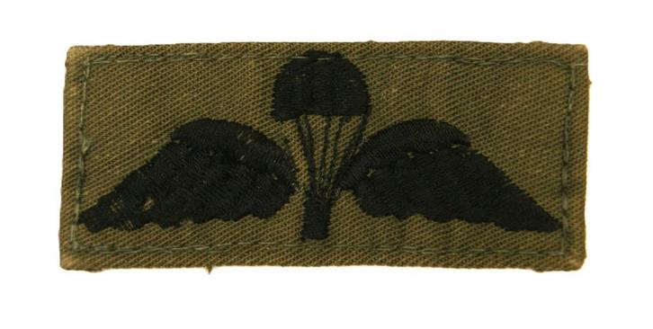Patch Embleem paratrooper / airborne wing, Verzamelen, Militaria | Algemeen, Landmacht, Embleem of Badge, Overige gebieden, Verzenden
