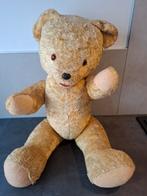 Oude beer gevuld met stro, Verzamelen, Beren en Cherished Teddies, Ophalen, Zo goed als nieuw, Stoffen beer, Overige merken