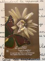 6-9-1917 Je suis la fleur soyez le papillon (ME), Verzamelen, Ophalen of Verzenden, Voor 1920, Gelopen, Overige thema's