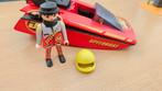Speedboot met poppetje met broek clip - 4341, Ophalen of Verzenden, Gebruikt, Complete set