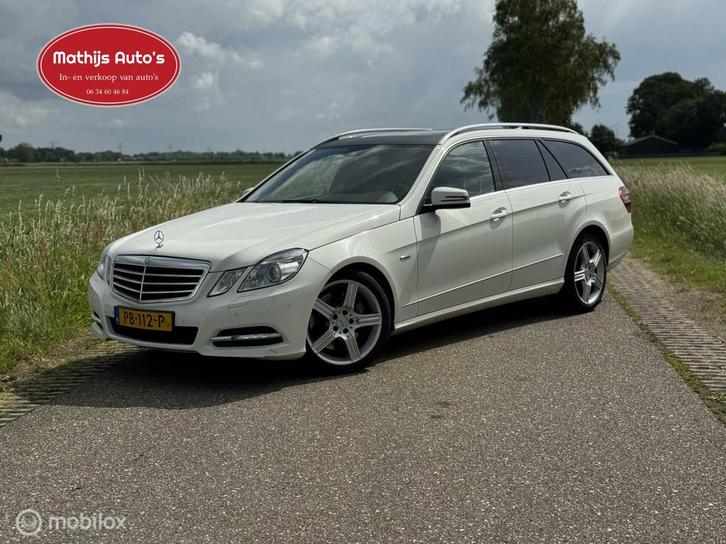 Mercedes E-klasse Estate 350 CDI Edition Sport AMG Dakje Aut, Auto's, Mercedes-Benz, Bedrijf, Te koop, E-Klasse, ABS, Achteruitrijcamera