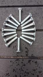 Te koop: 16 st. TORX BOUTEN M8, lang 50 mm verchroomd NIEUW, Doe-het-zelf en Verbouw, Ophalen, Nieuw, Bouten of Moeren