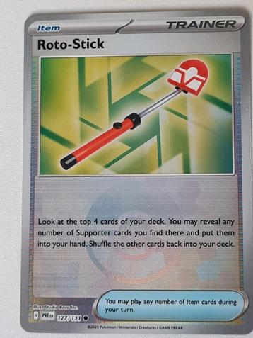 Roto-stick 127/131 - Pokeball holo beschikbaar voor biedingen