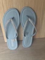 Blauwe Slippers met Strass 42, Kleding | Dames, Blauw, Nieuw, Ophalen, Slippers