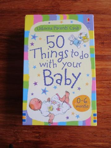 50 Things to Do with Your Baby – Usborne Parents Cards (0–6) beschikbaar voor biedingen