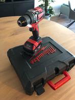 Milwaukee boormachine met klopfunctie M18 CBLPD, Ophalen of Verzenden, Zo goed als nieuw, Boormachine