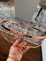 Fruit schaal brons, Huis en Inrichting, Woonaccessoires | Schalen en Manden, Ophalen of Verzenden, Zo goed als nieuw, Rond, Overige materialen