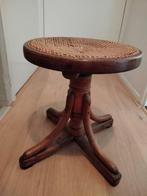 Antieke pianokruk gevlochten zitting, Antiek en Kunst, Ophalen